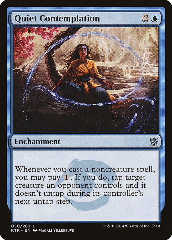Quiet Contemplation (50) [Khans of Tarkir]