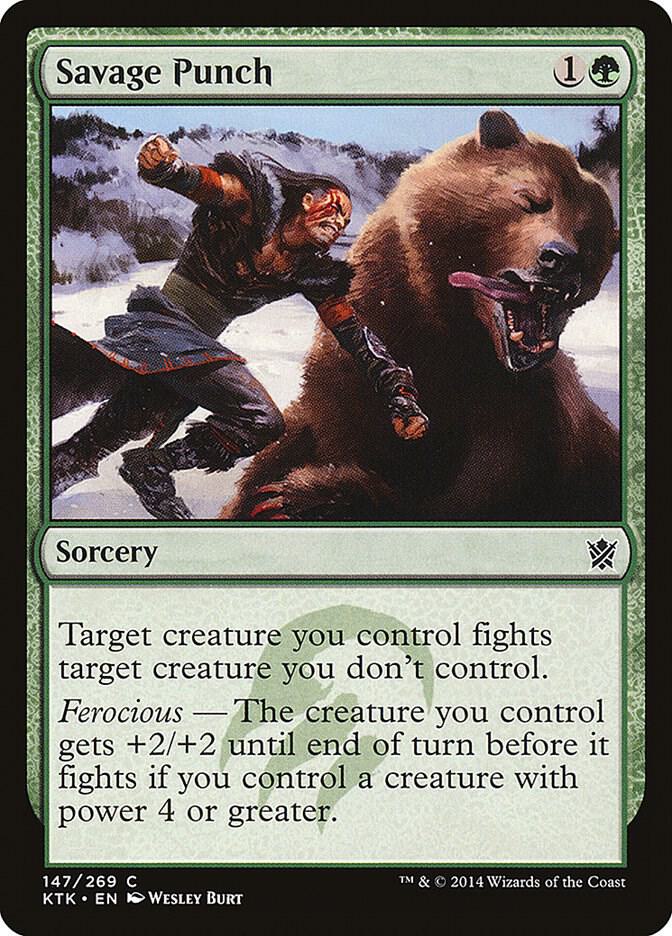 Savage Punch (147) [Khans of Tarkir]