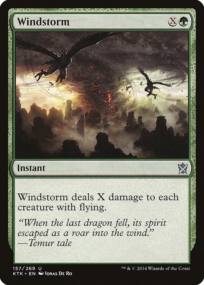 Windstorm (157) [Khans of Tarkir]