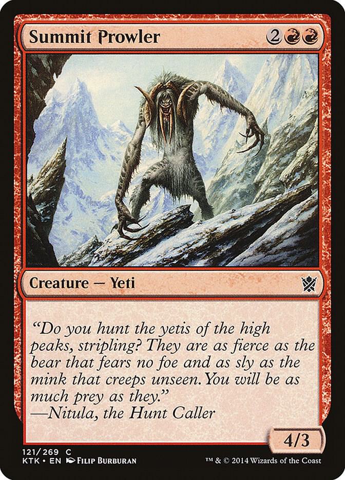 Summit Prowler (121) [Khans of Tarkir]