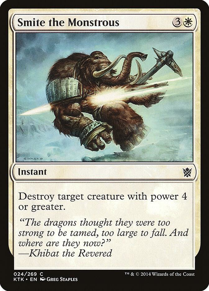 Smite the Monstrous (24) [Khans of Tarkir]