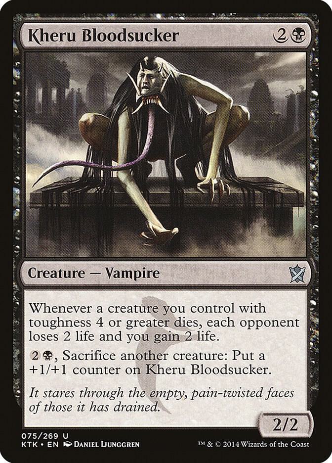 Kheru Bloodsucker (75) [Khans of Tarkir]