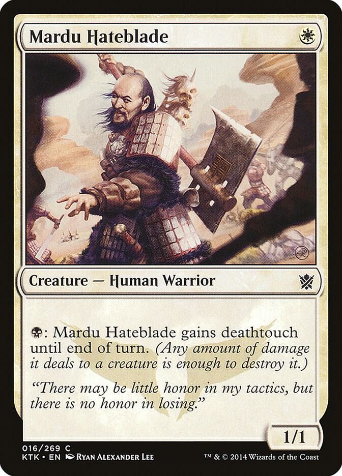 Mardu Hateblade (16) [Khans of Tarkir]