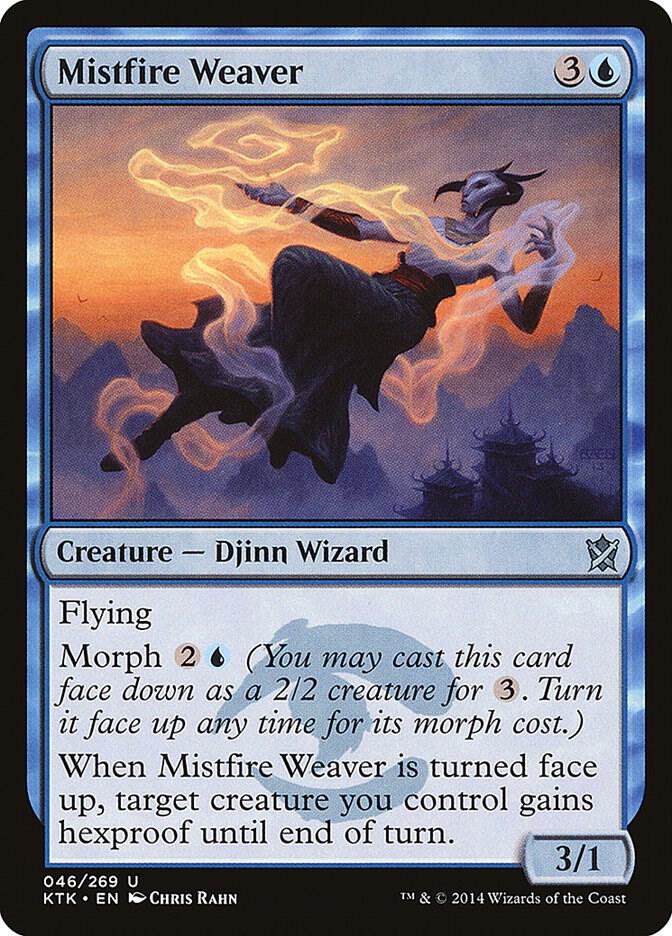 Mistfire Weaver (46) [Khans of Tarkir]