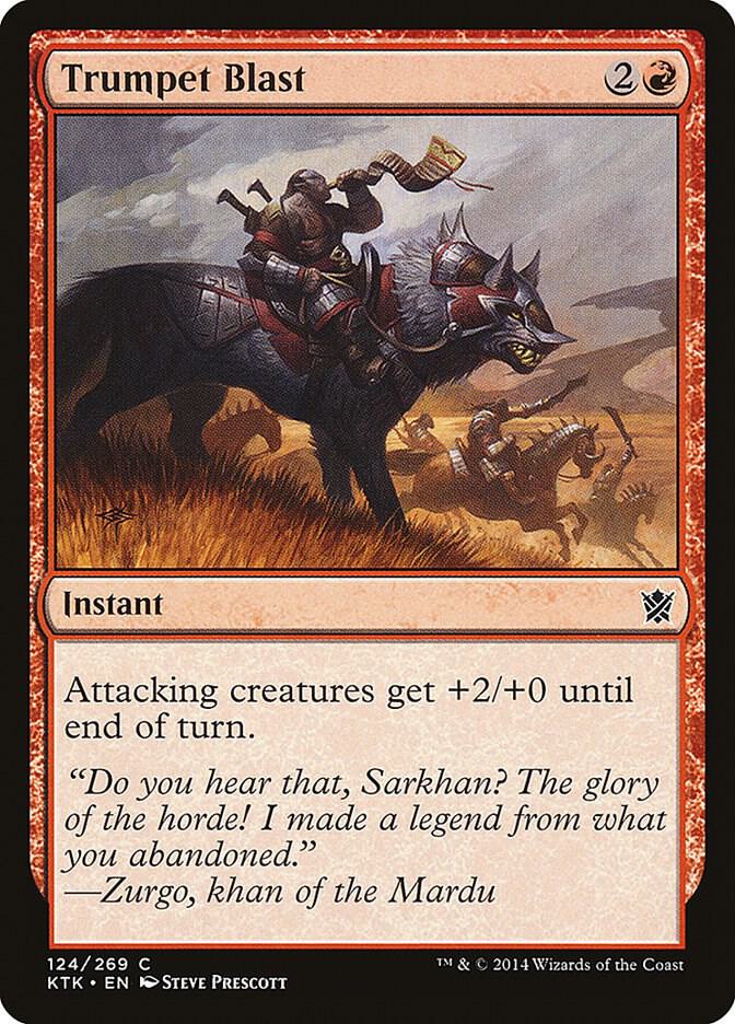 Trumpet Blast (124) [Khans of Tarkir]