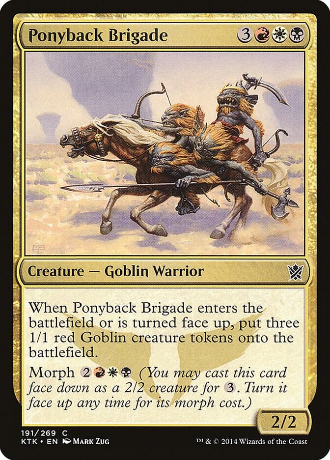 Ponyback Brigade (191) [Khans of Tarkir]