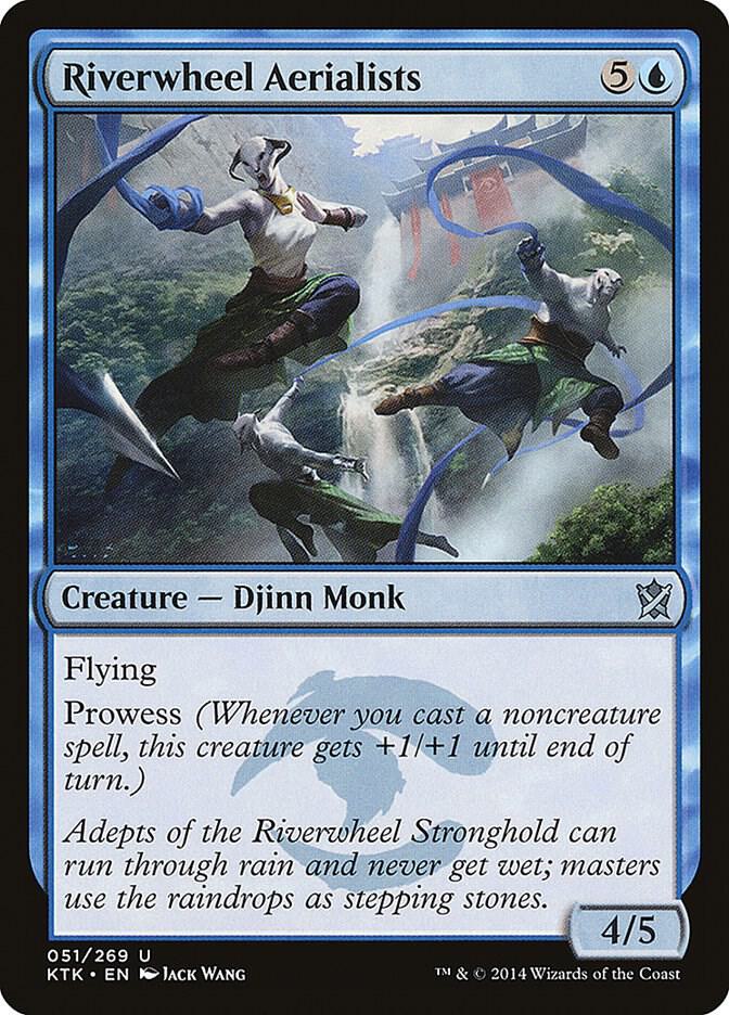 Riverwheel Aerialists (51) [Khans of Tarkir]