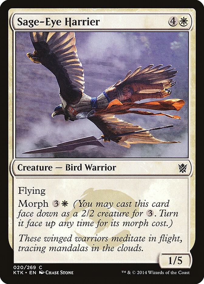 Sage-Eye Harrier (20) [Khans of Tarkir]