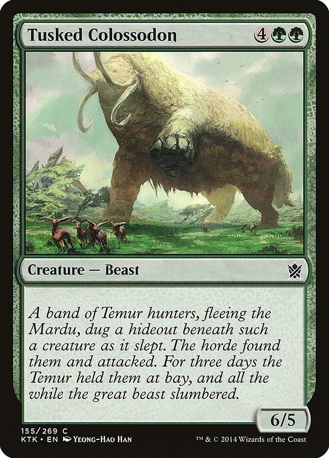 Tusked Colossodon (155) [Khans of Tarkir]