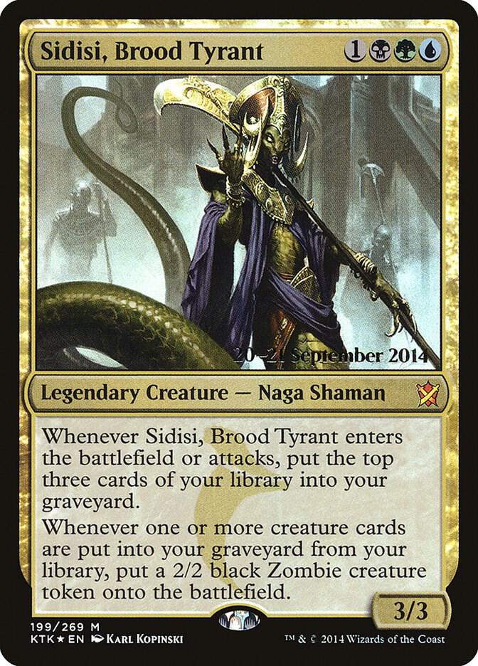 Sidisi, Brood Tyrant (199) [Prerelease Cards]