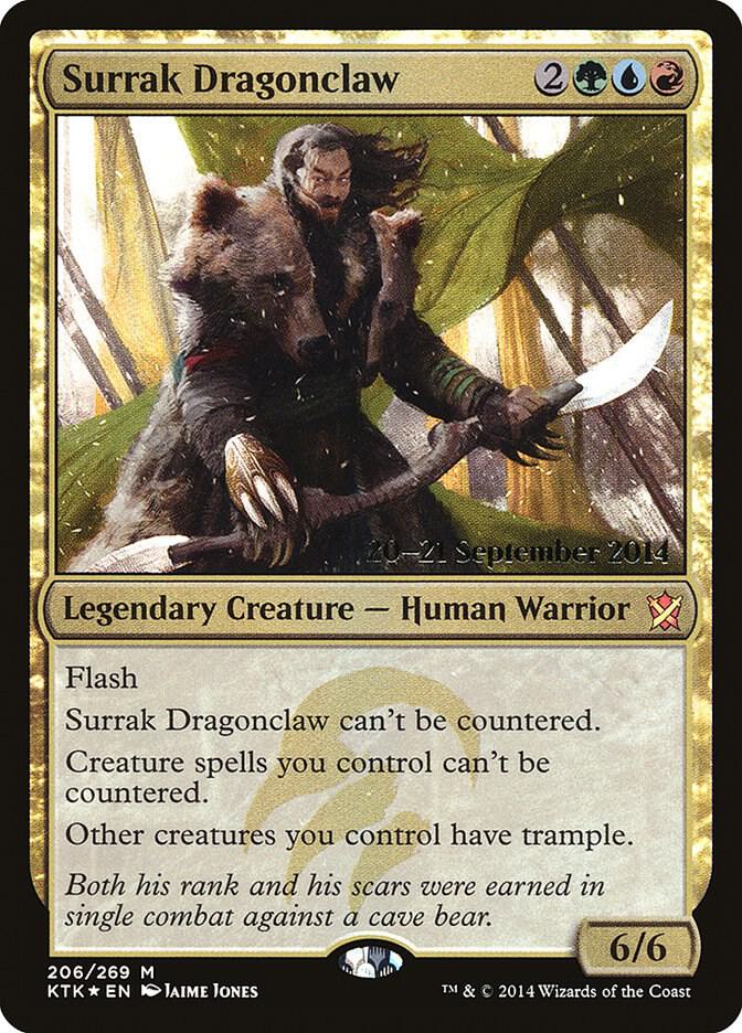 Surrak Dragonclaw (206) [Prerelease Cards]