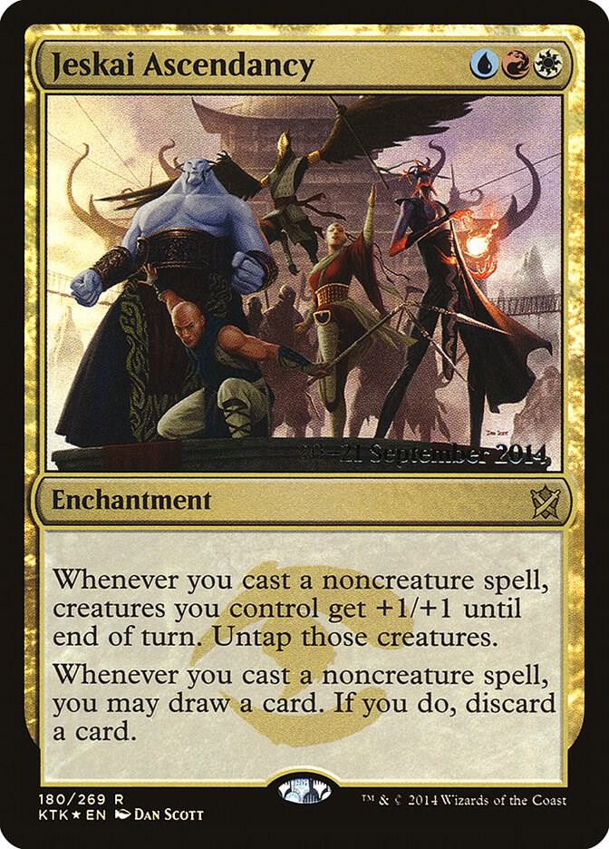 Jeskai Ascendancy (180) [Prerelease Cards]