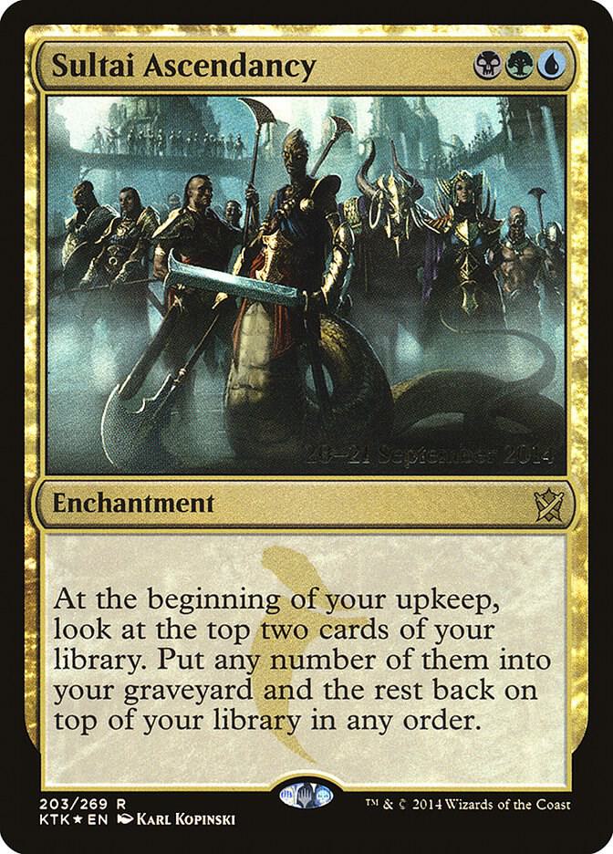 Sultai Ascendancy (203) [Prerelease Cards]