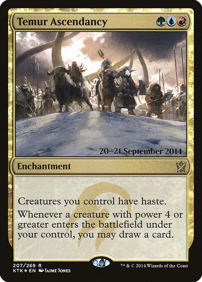 Temur Ascendancy (207) [Prerelease Cards]