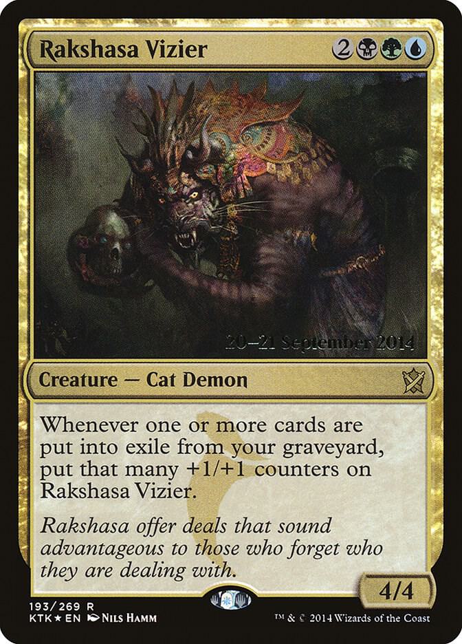 Rakshasa Vizier (193) [Prerelease Cards]