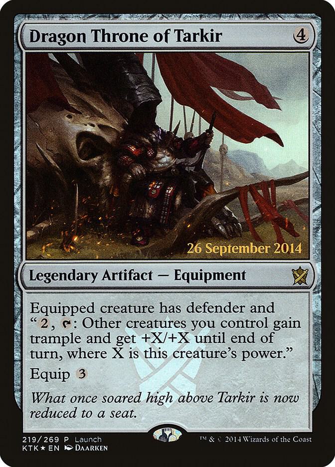 Dragon Throne of Tarkir (219) [Launch Party & Release Event Promos]