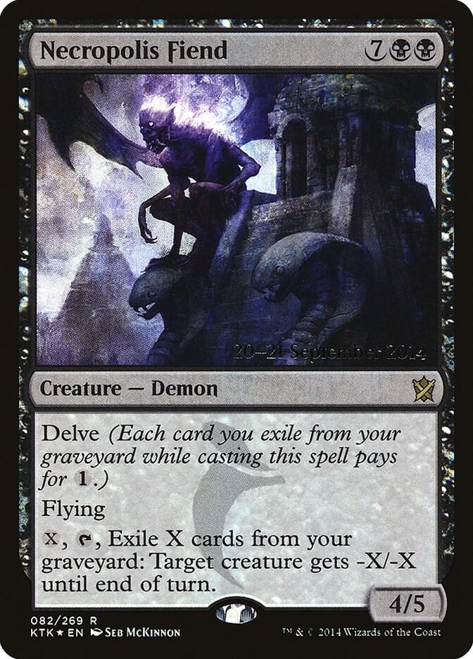 Necropolis Fiend (82) [Prerelease Cards]