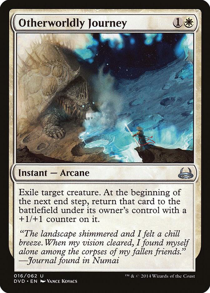 Otherworldly Journey (16) [Duel Decks: Anthology]