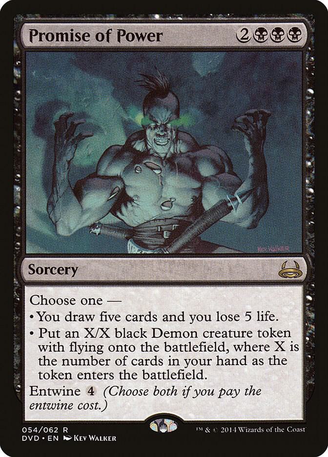 Promise of Power (54) [Duel Decks: Anthology]