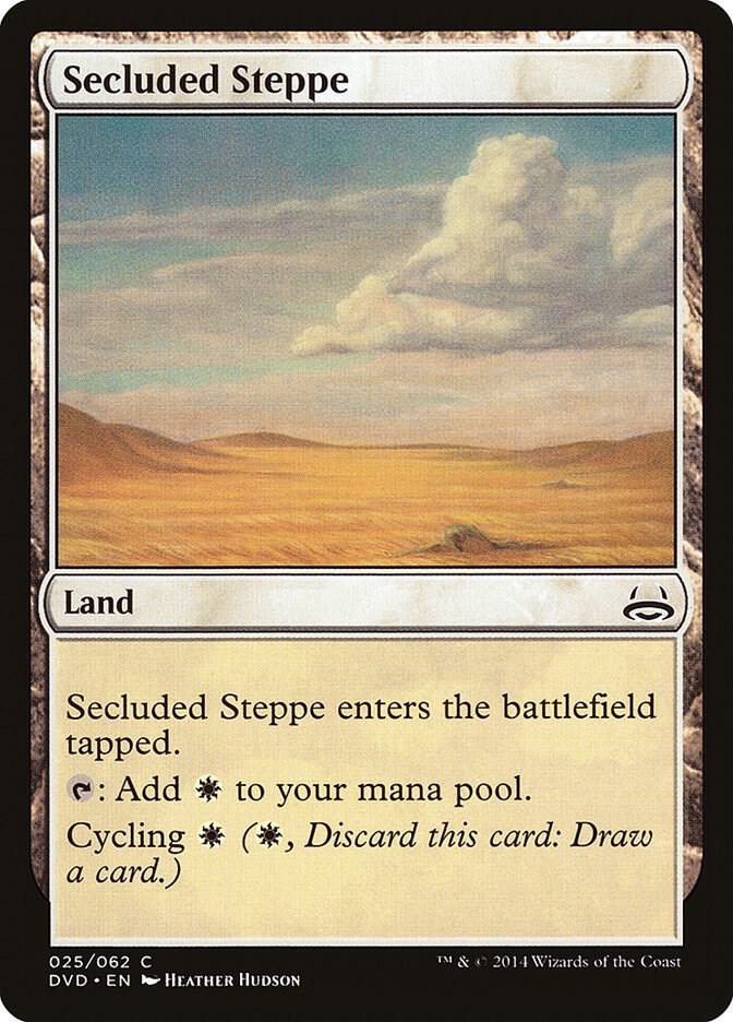 Secluded Steppe (25) [Duel Decks: Anthology]