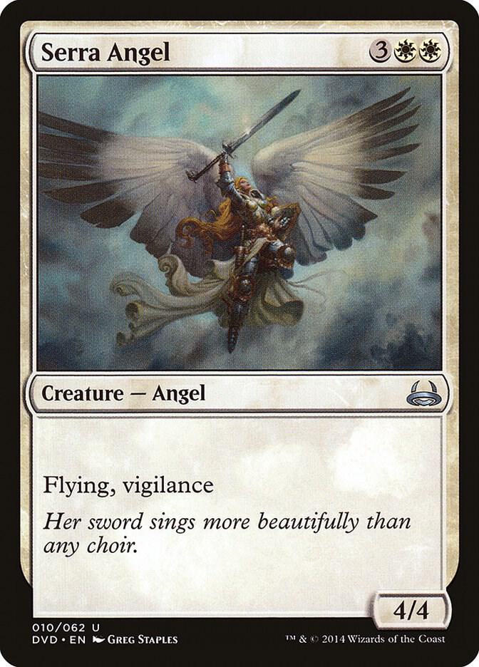 Serra Angel (10) [Duel Decks: Anthology]