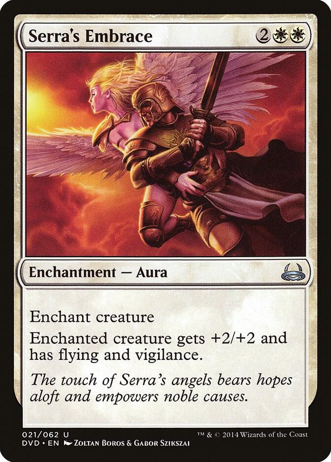 Serra's Embrace (21) [Duel Decks: Anthology]