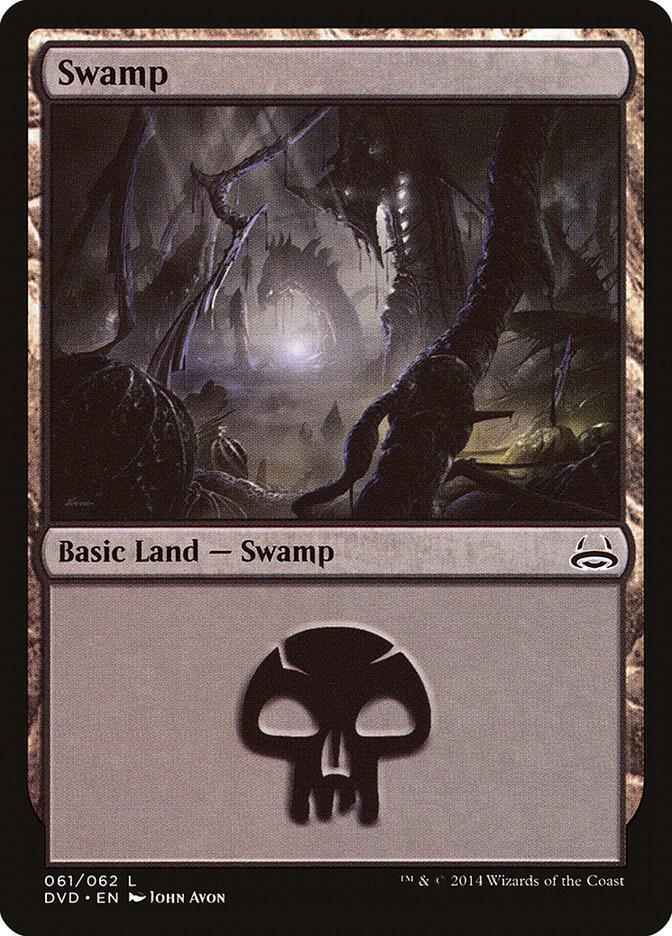 Swamp (061) (DVD) [Duel Decks: Anthology]