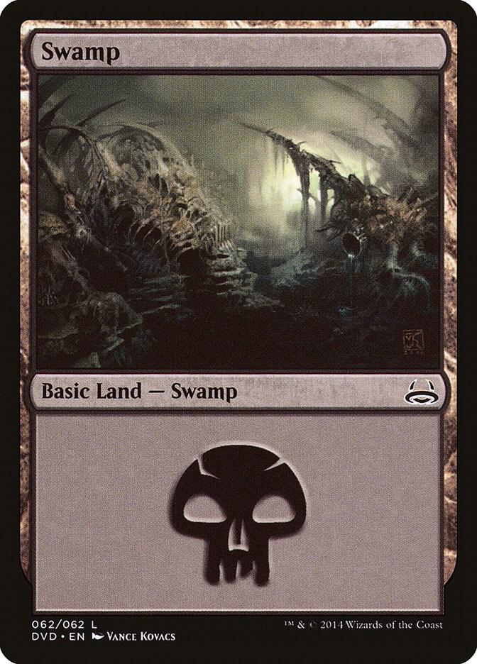 Swamp (062) (DVD) [Duel Decks: Anthology]