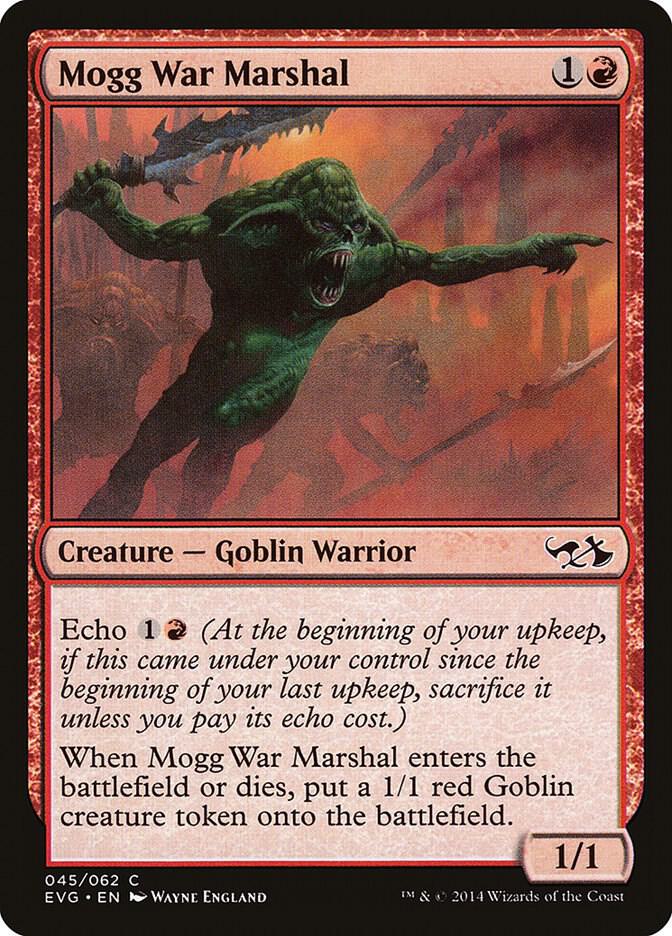 Mogg War Marshal (45) [Duel Decks: Anthology]