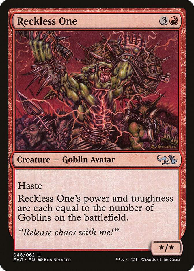 Reckless One (48) [Duel Decks: Anthology]