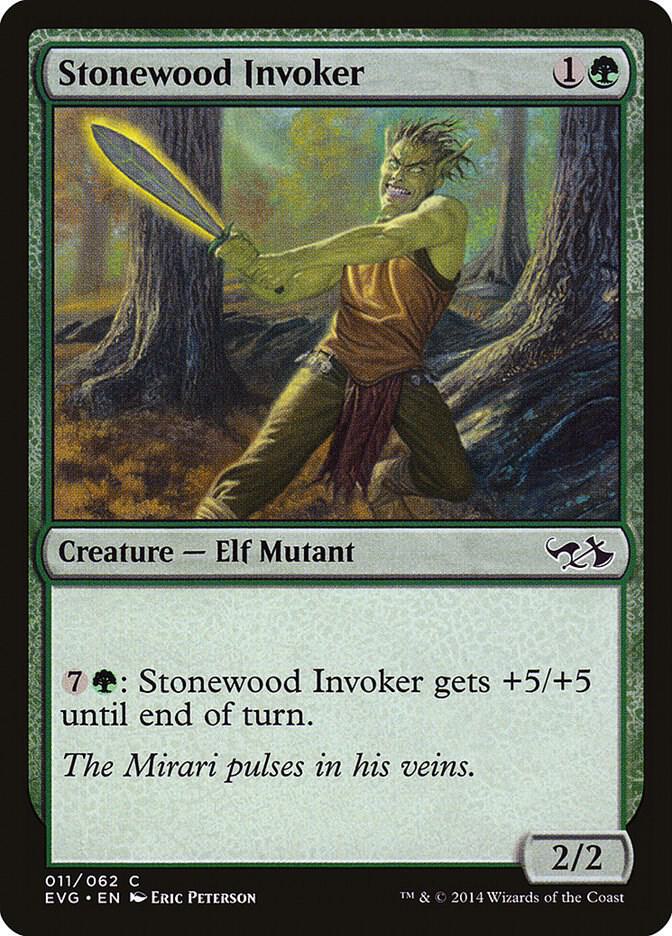 Stonewood Invoker (11) [Duel Decks: Anthology]