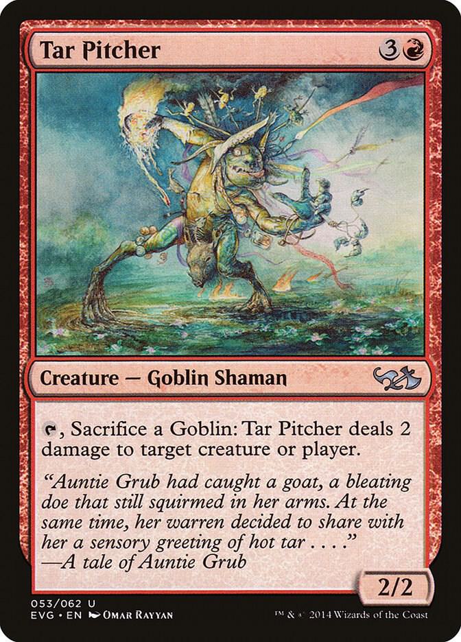 Tar Pitcher (53) [Duel Decks: Anthology]