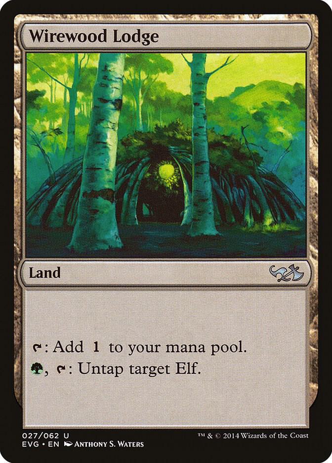 Wirewood Lodge (27) [Duel Decks: Anthology]