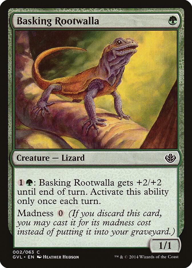 Basking Rootwalla (2) [Duel Decks: Anthology]