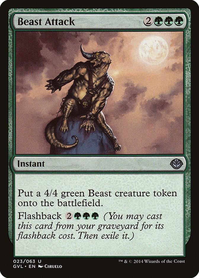 Beast Attack (23) [Duel Decks: Anthology]