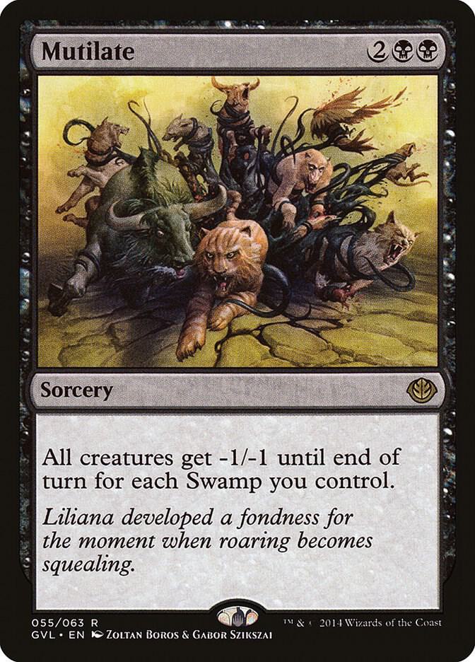 Mutilate (55) [Duel Decks: Anthology]