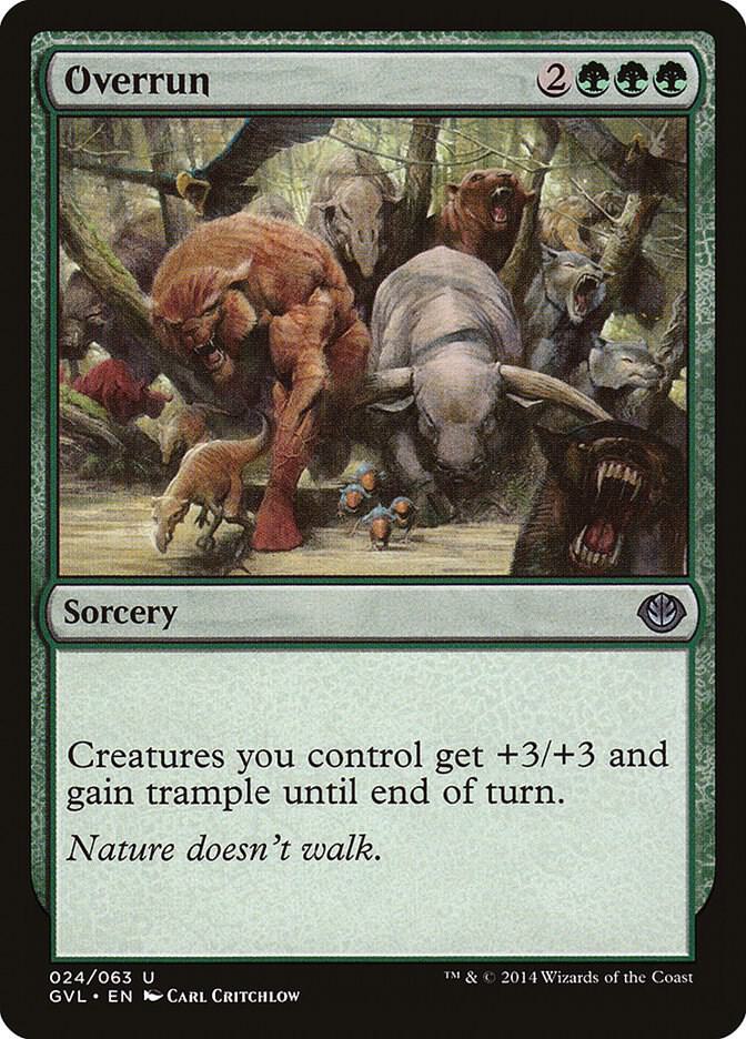 Overrun (24) [Duel Decks: Anthology]