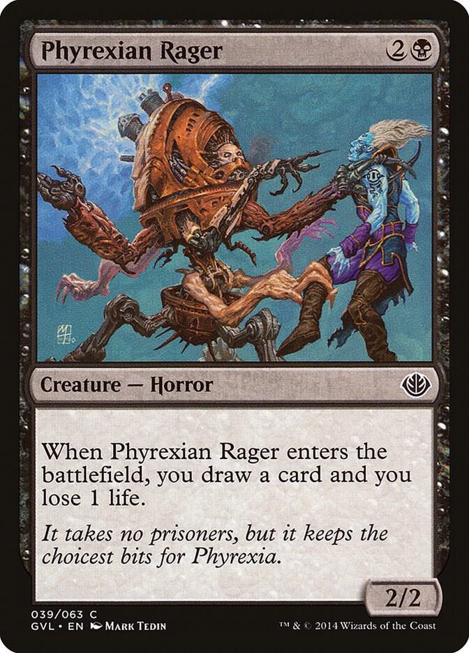 Phyrexian Rager (39) [Duel Decks: Anthology]