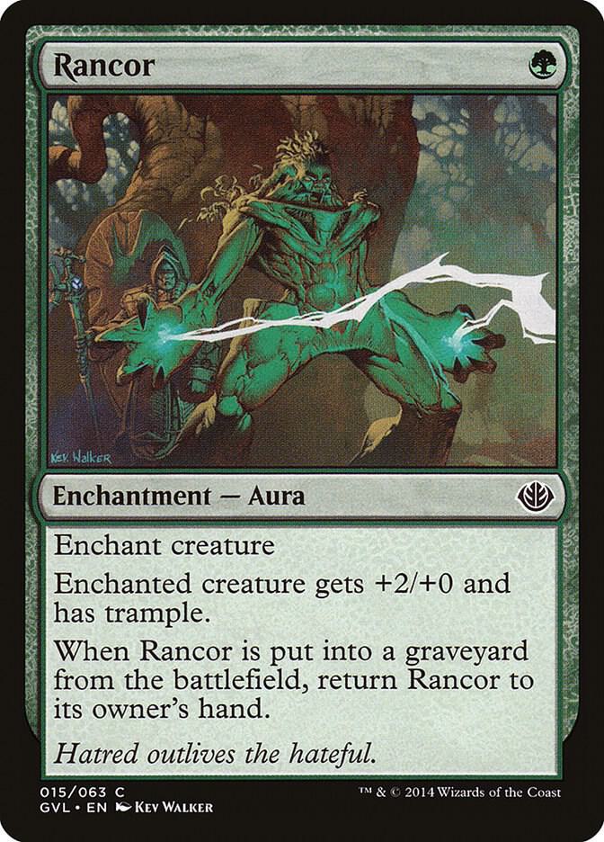 Rancor (15) [Duel Decks: Anthology]