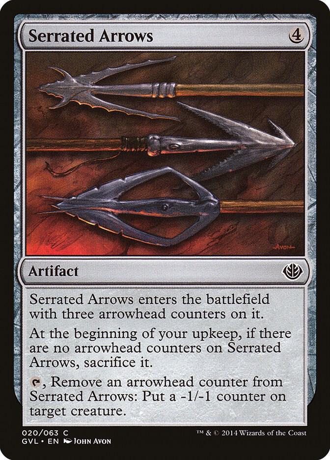 Serrated Arrows (20) [Duel Decks: Anthology]