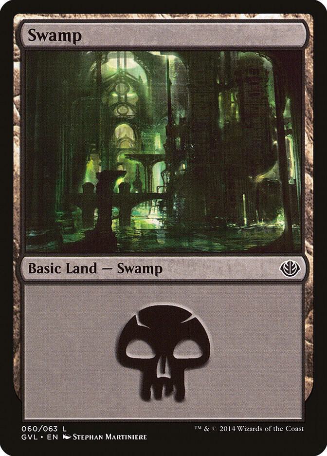 Swamp (060) (GVL) [Duel Decks: Anthology]