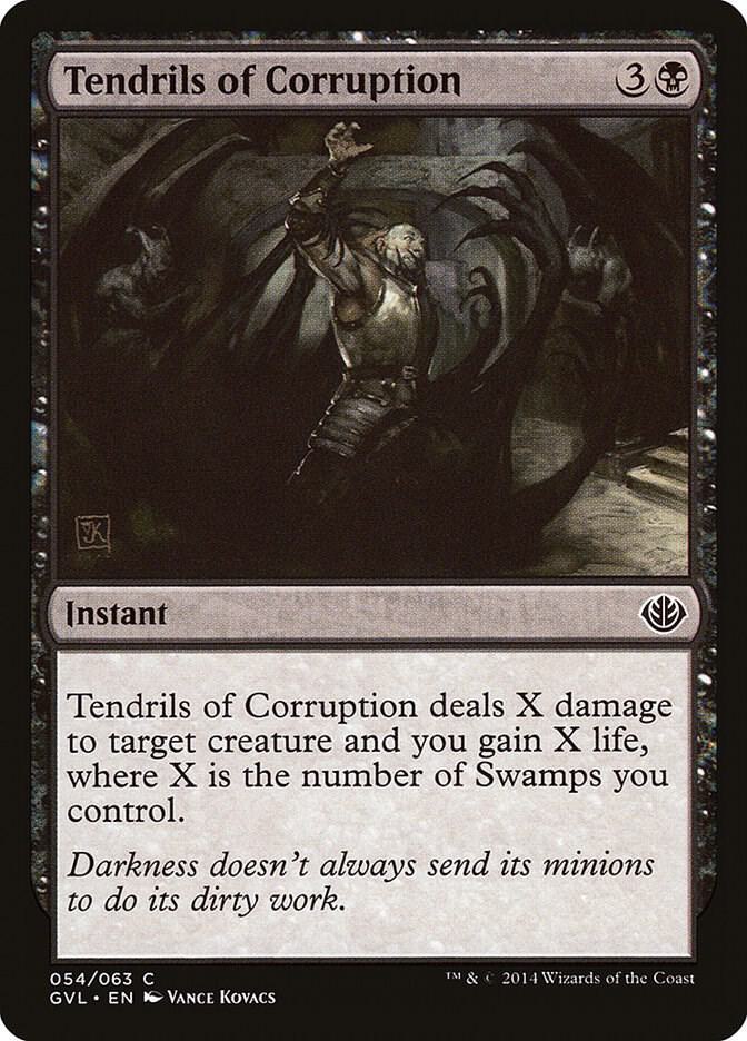 Tendrils of Corruption (54) [Duel Decks: Anthology]