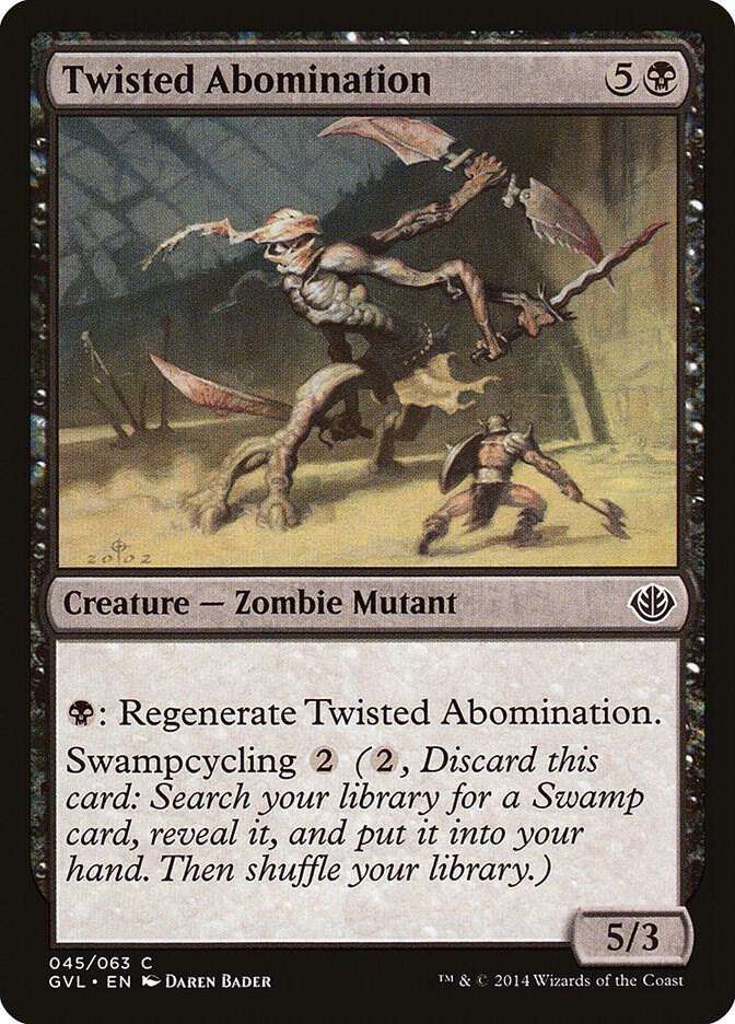 Twisted Abomination (45) [Duel Decks: Anthology]