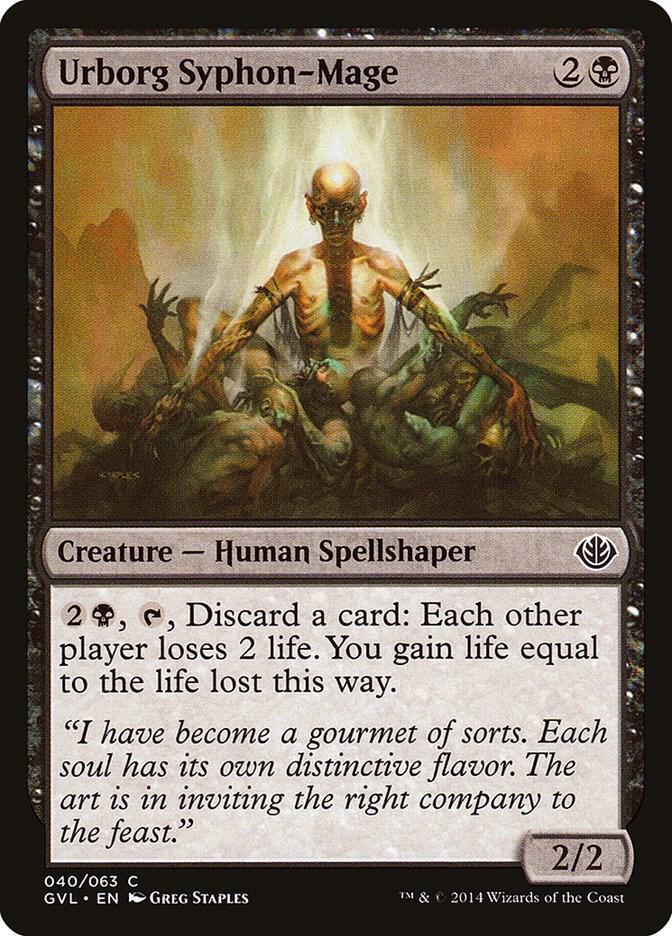Urborg Syphon-Mage (40) [Duel Decks: Anthology]