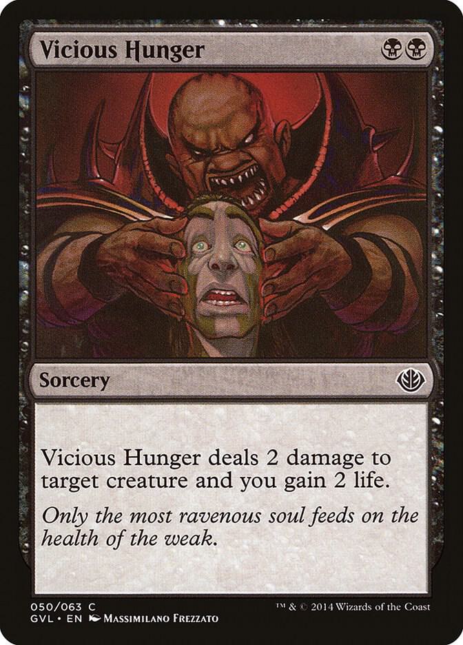 Vicious Hunger (50) [Duel Decks: Anthology]