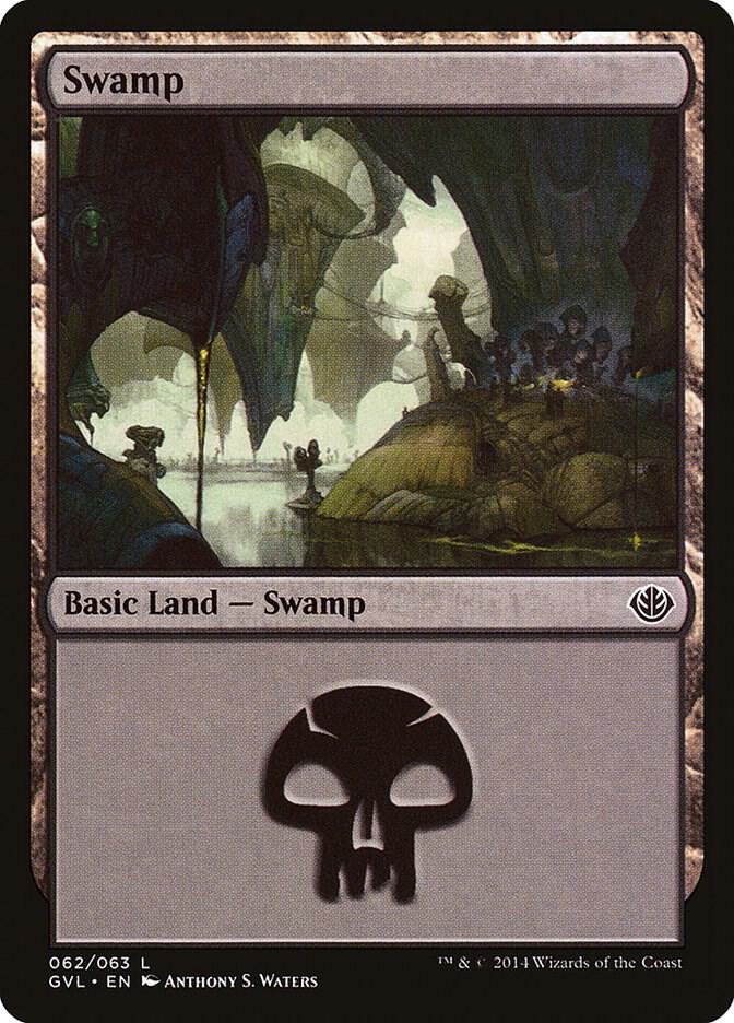 Swamp (062) (GVL) [Duel Decks: Anthology]