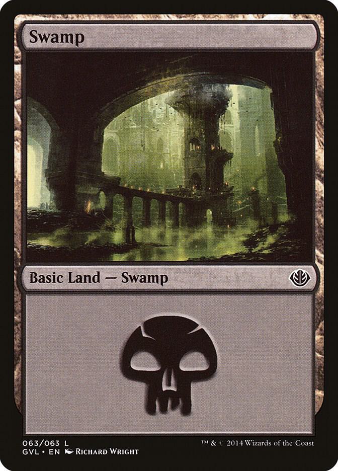 Swamp (063) (GVL) [Duel Decks: Anthology]
