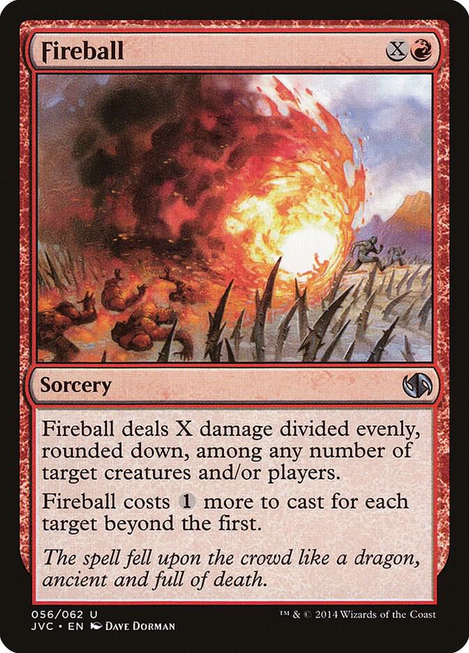 Fireball (56) [Duel Decks: Anthology]