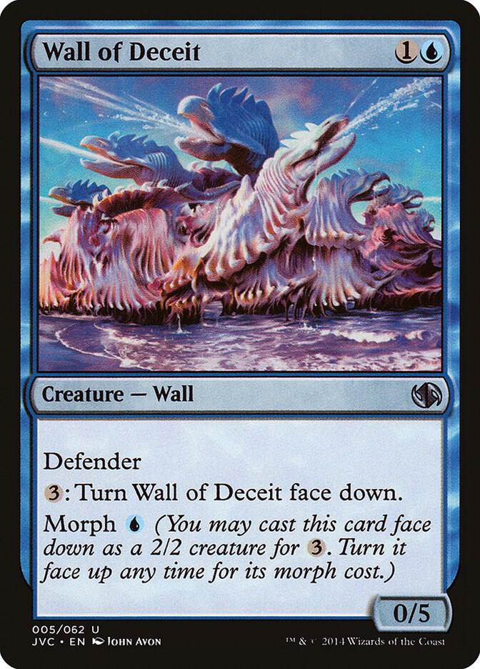 Wall of Deceit (5) [Duel Decks: Anthology]