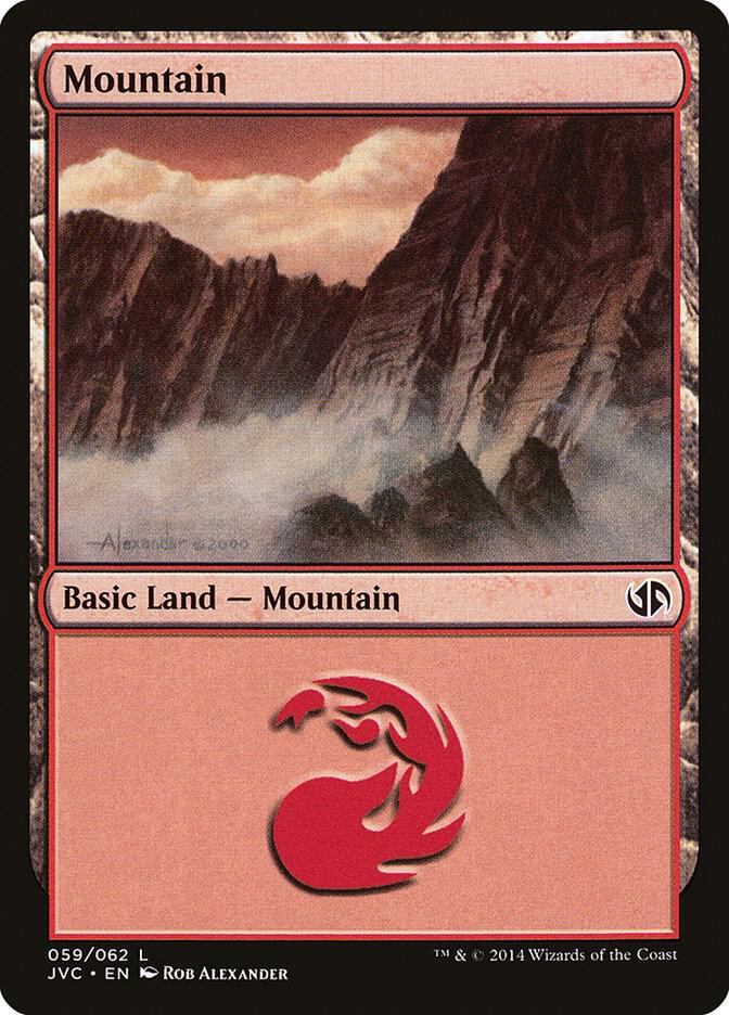 Mountain (059) (JVC) [Duel Decks: Anthology]
